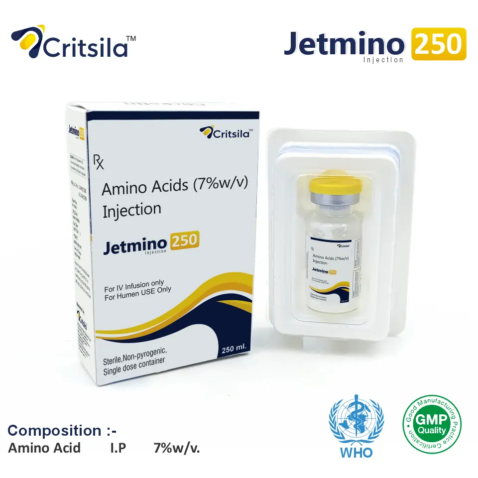 Amino Acids (7% w/v) Injection in PCD Pharma Franchise at Best Price